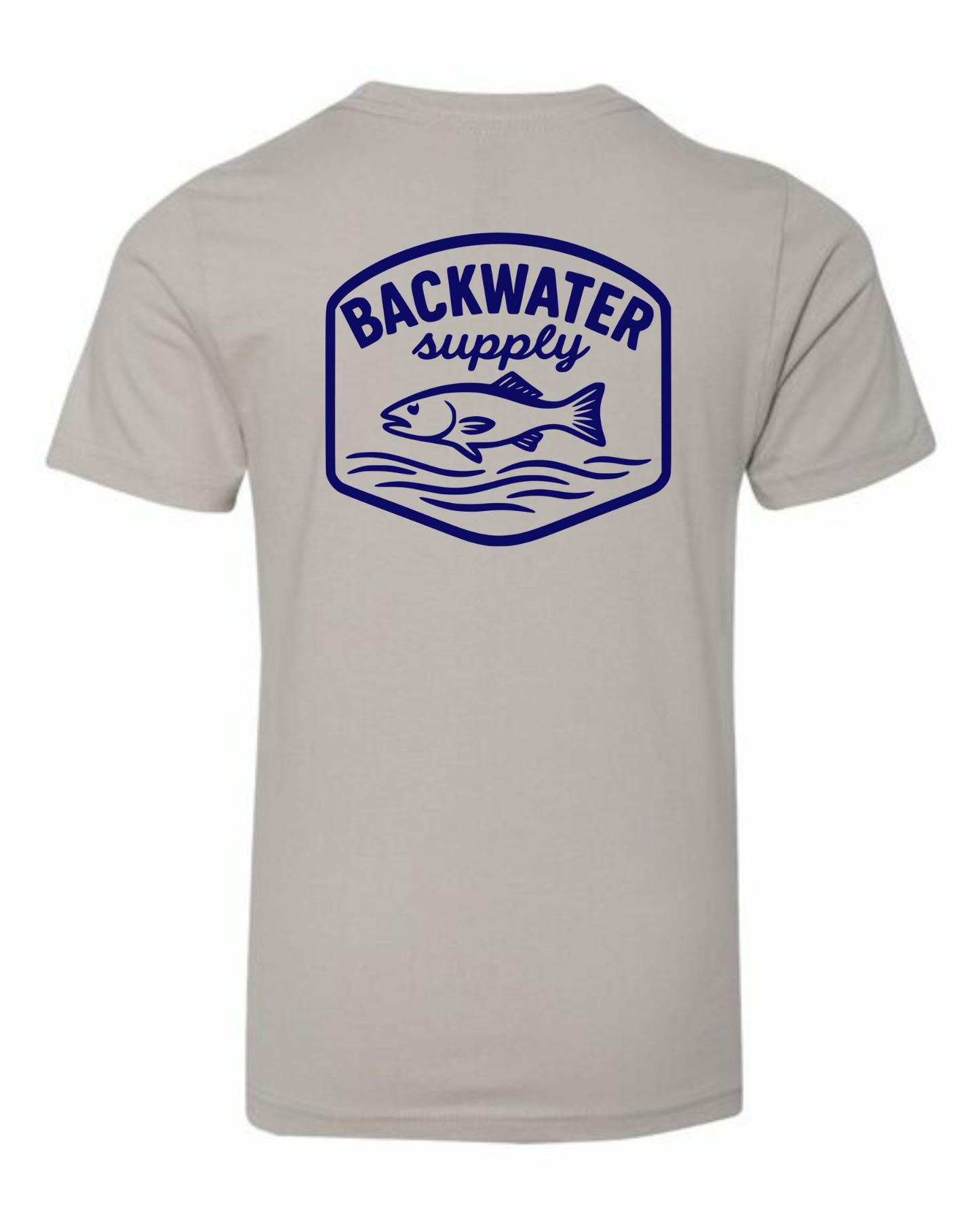 Backwater Supply – Classic Fish Badge Tee