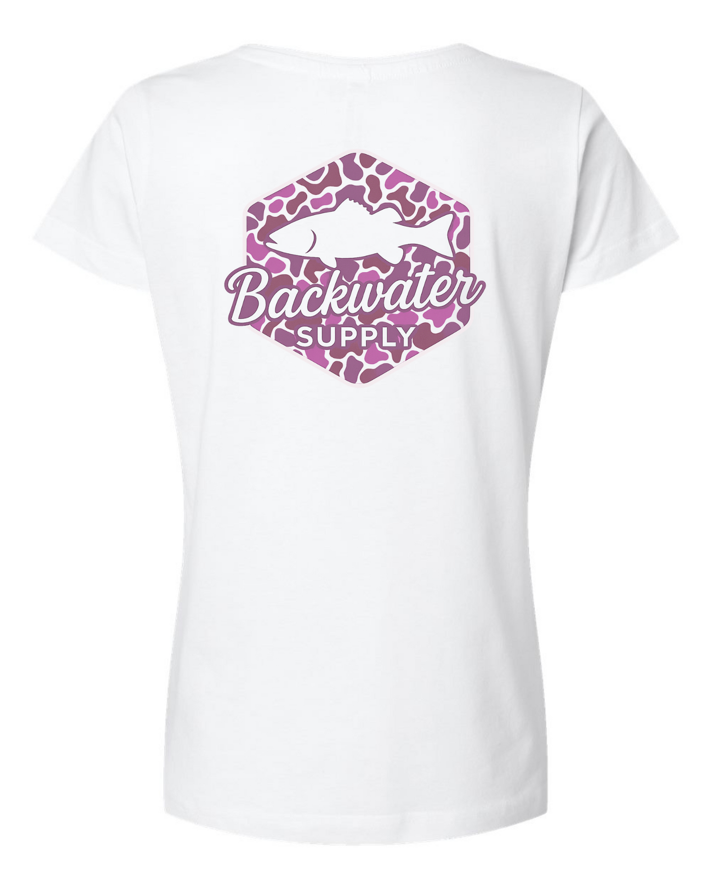 Women’s Camo Fish Tee