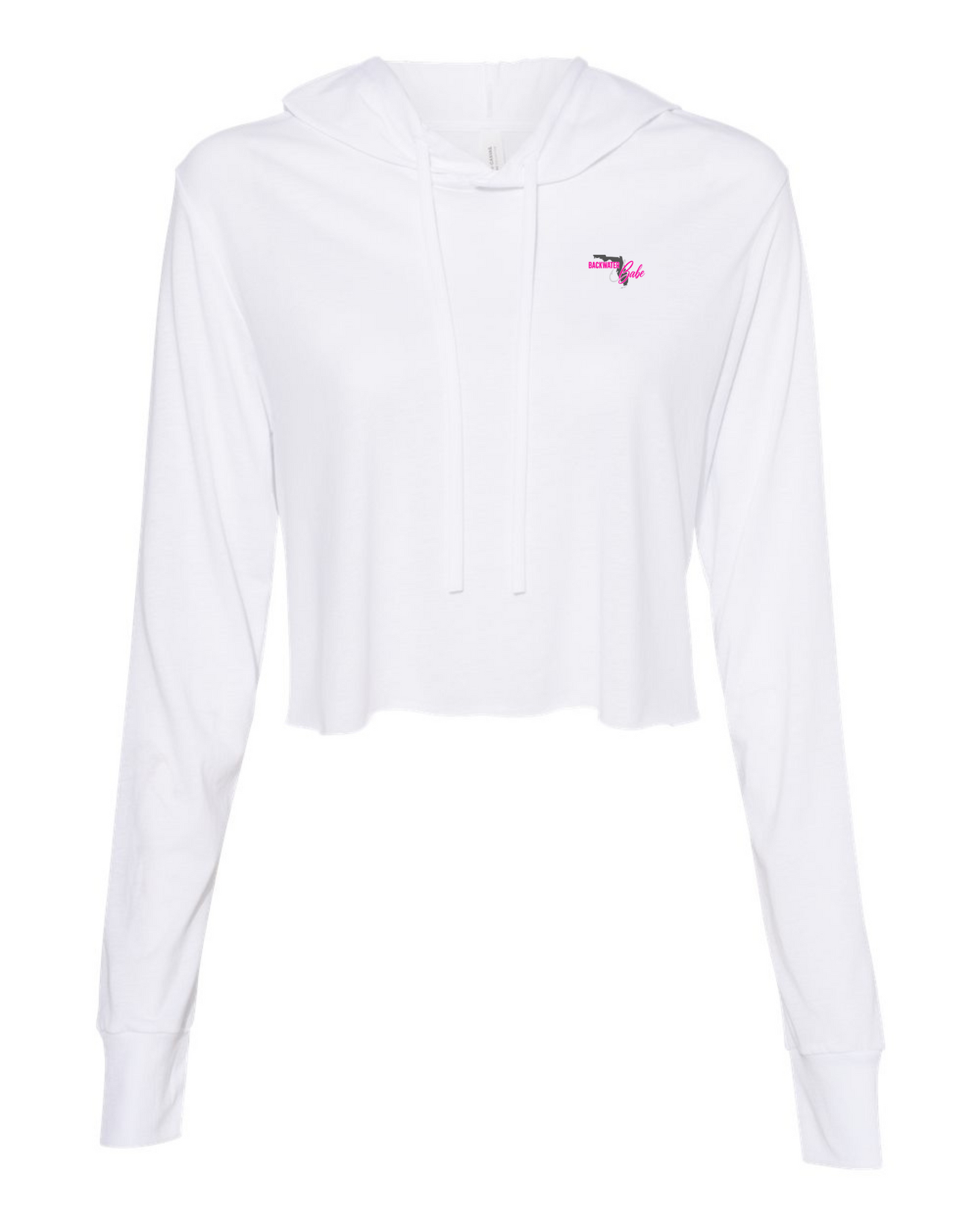 Backwater Babe Crop Hoodie Shirt