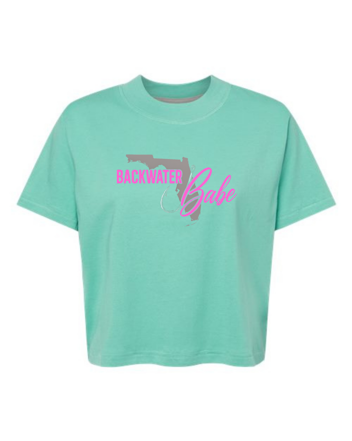 Women's Boxy Tee - Backwater Babe