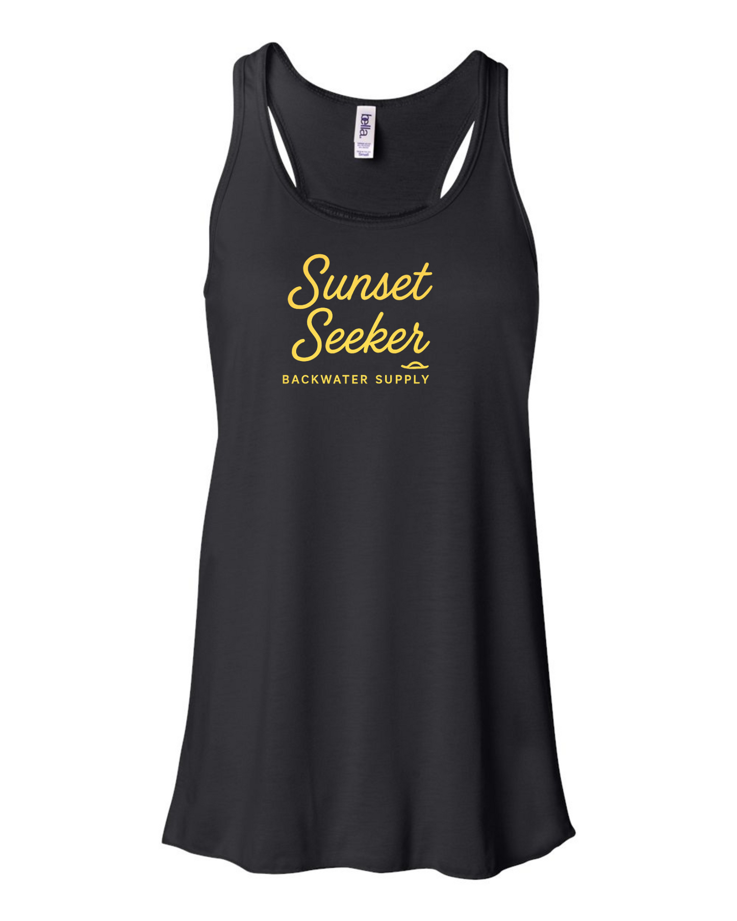 Be Still Flowy Racerback Tank – Sunset Seeker