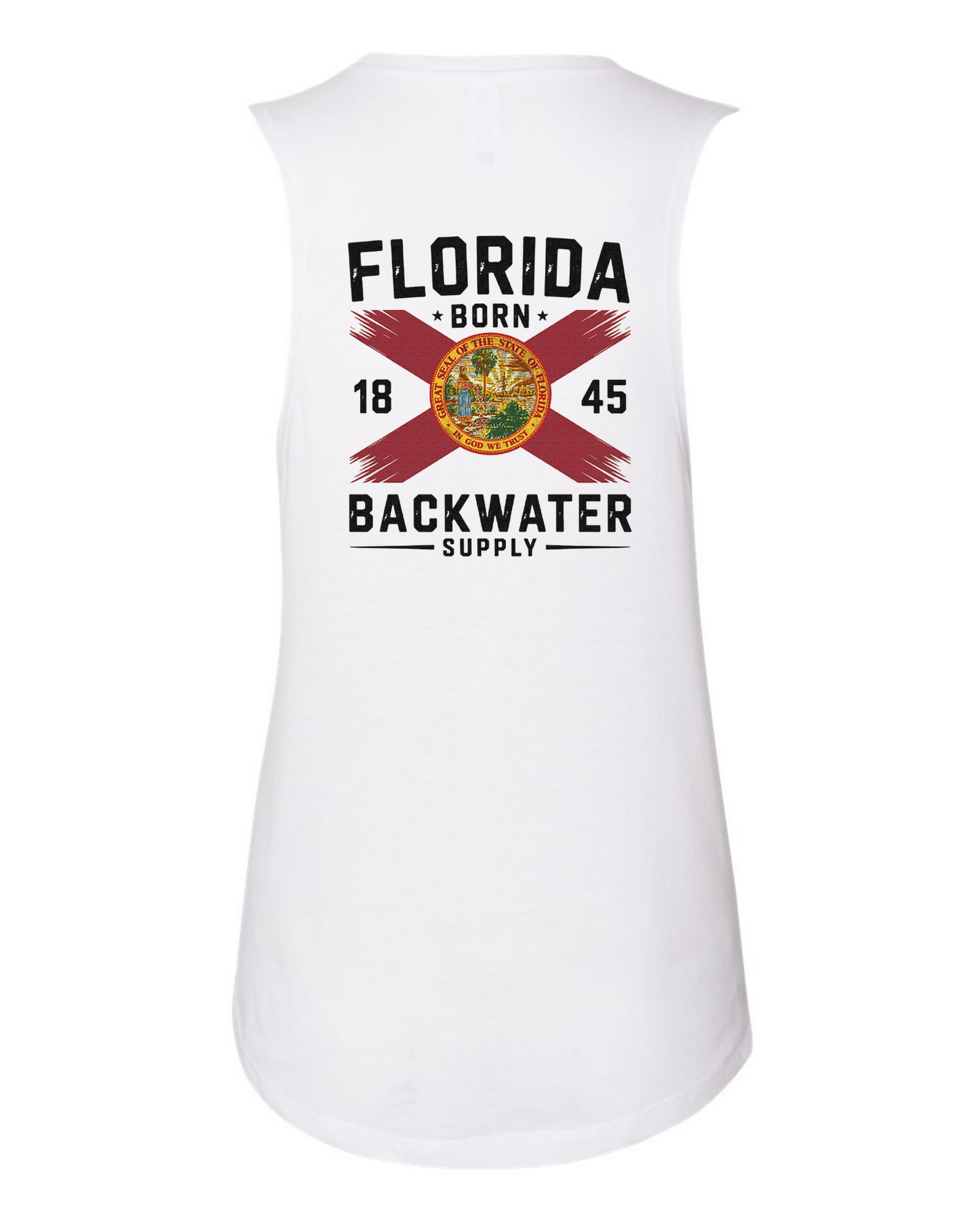 Women’s Muscle Tank - Florida Flag/ Florida Born