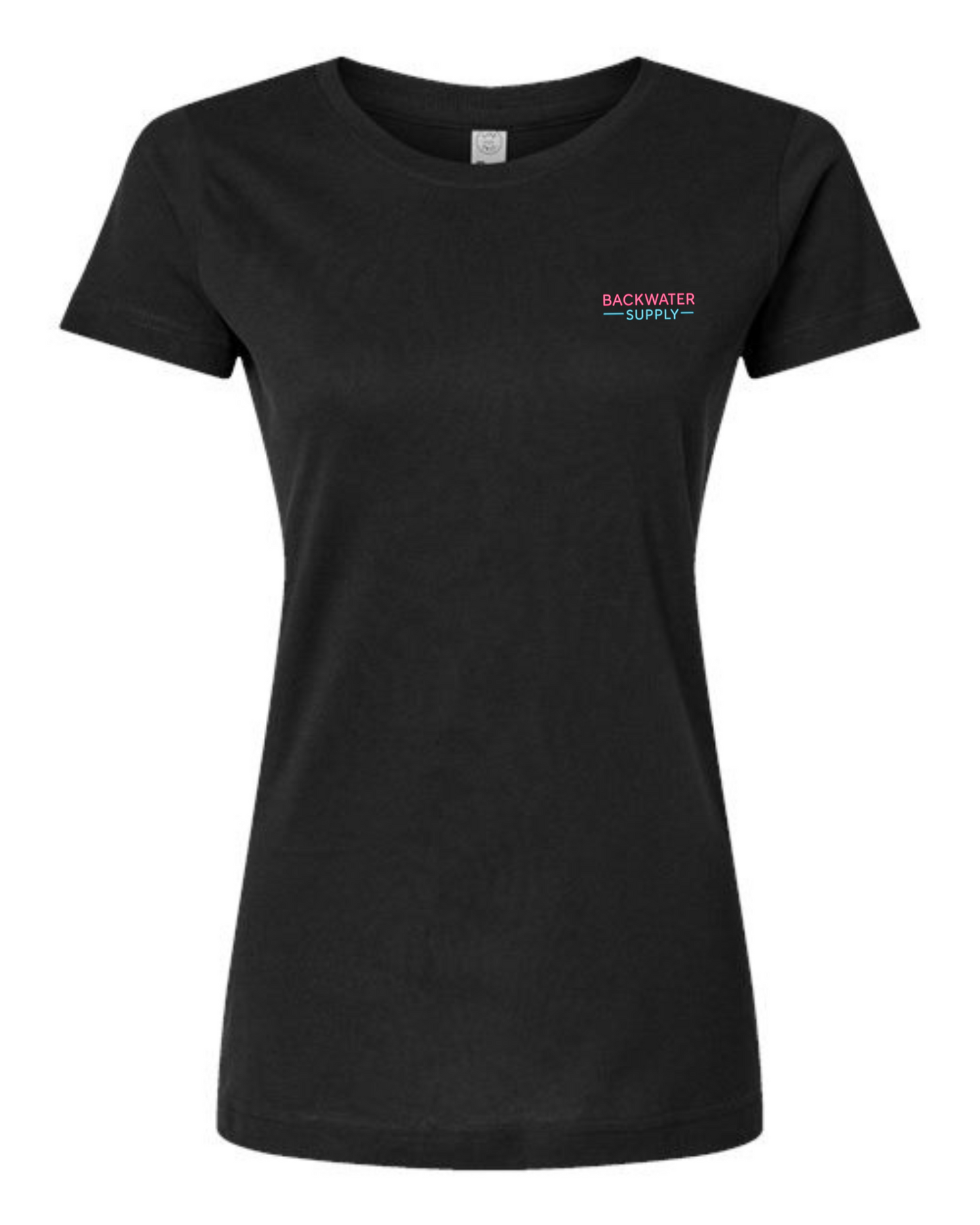 Women’s Backwater Supply – Neon Hog Tee