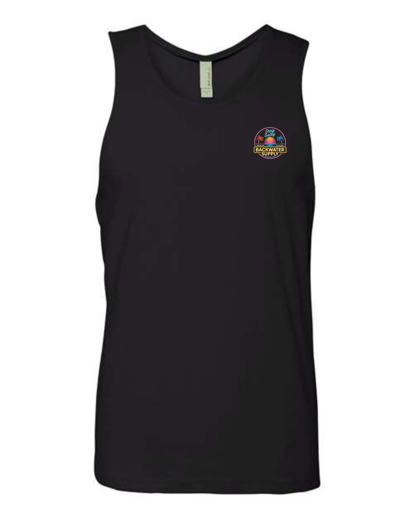 Backwater Supply – Stay Salty Neon Tank