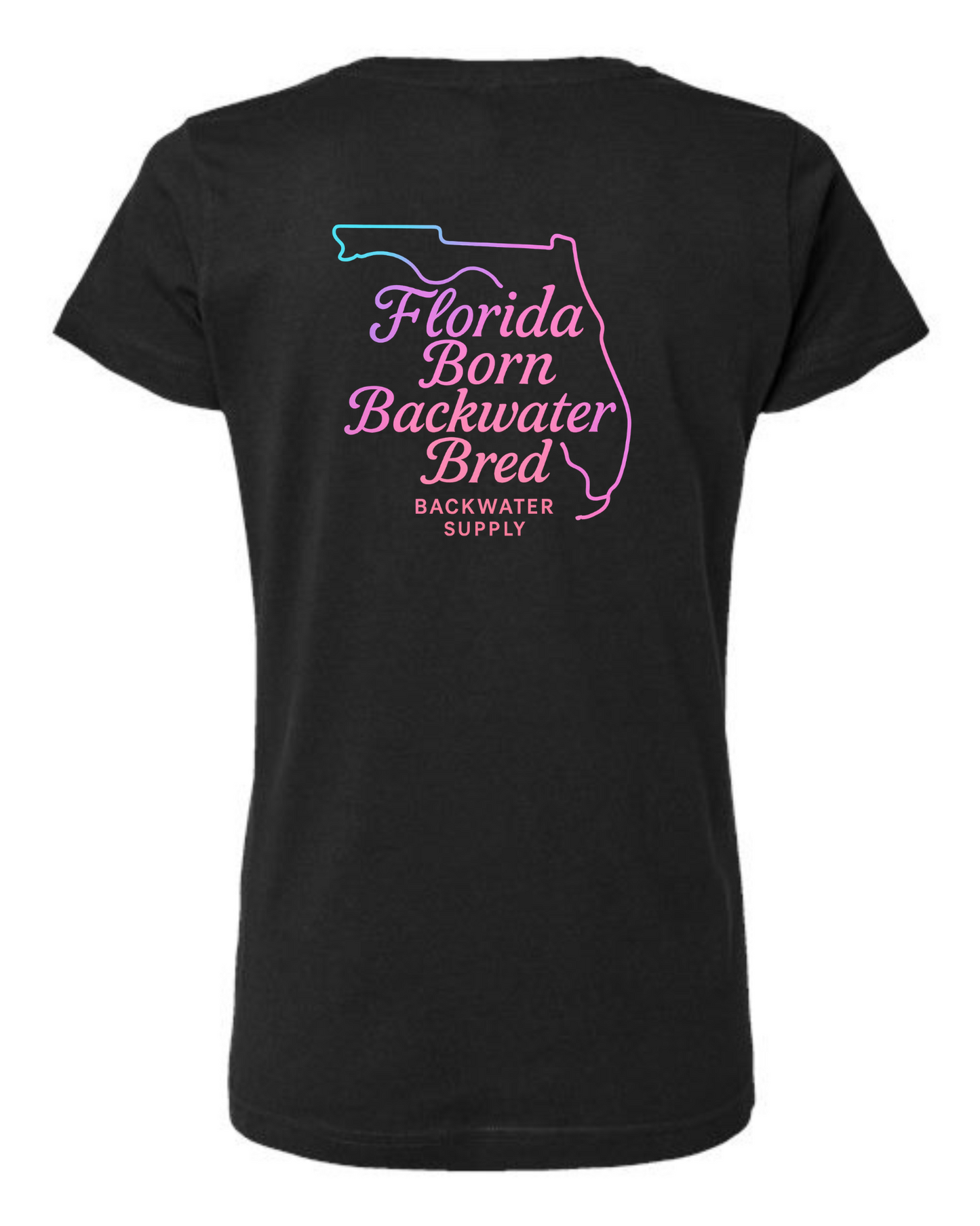 Women’s Backwater Supply- Florida Born Backwater Bred Tee