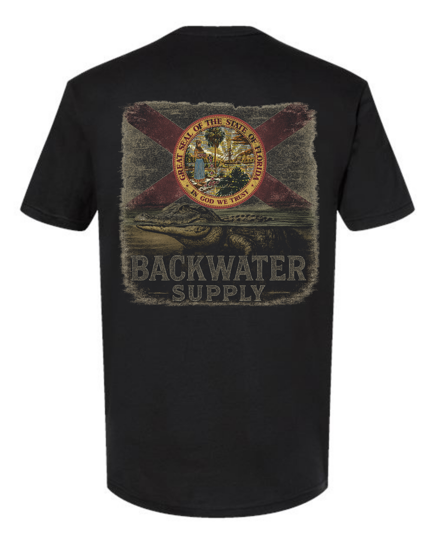 Youth Backwater Supply – Florida Gator Flag Tee