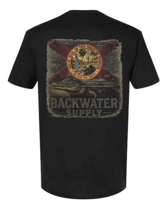 Youth Backwater Supply – Florida Gator Flag Tee