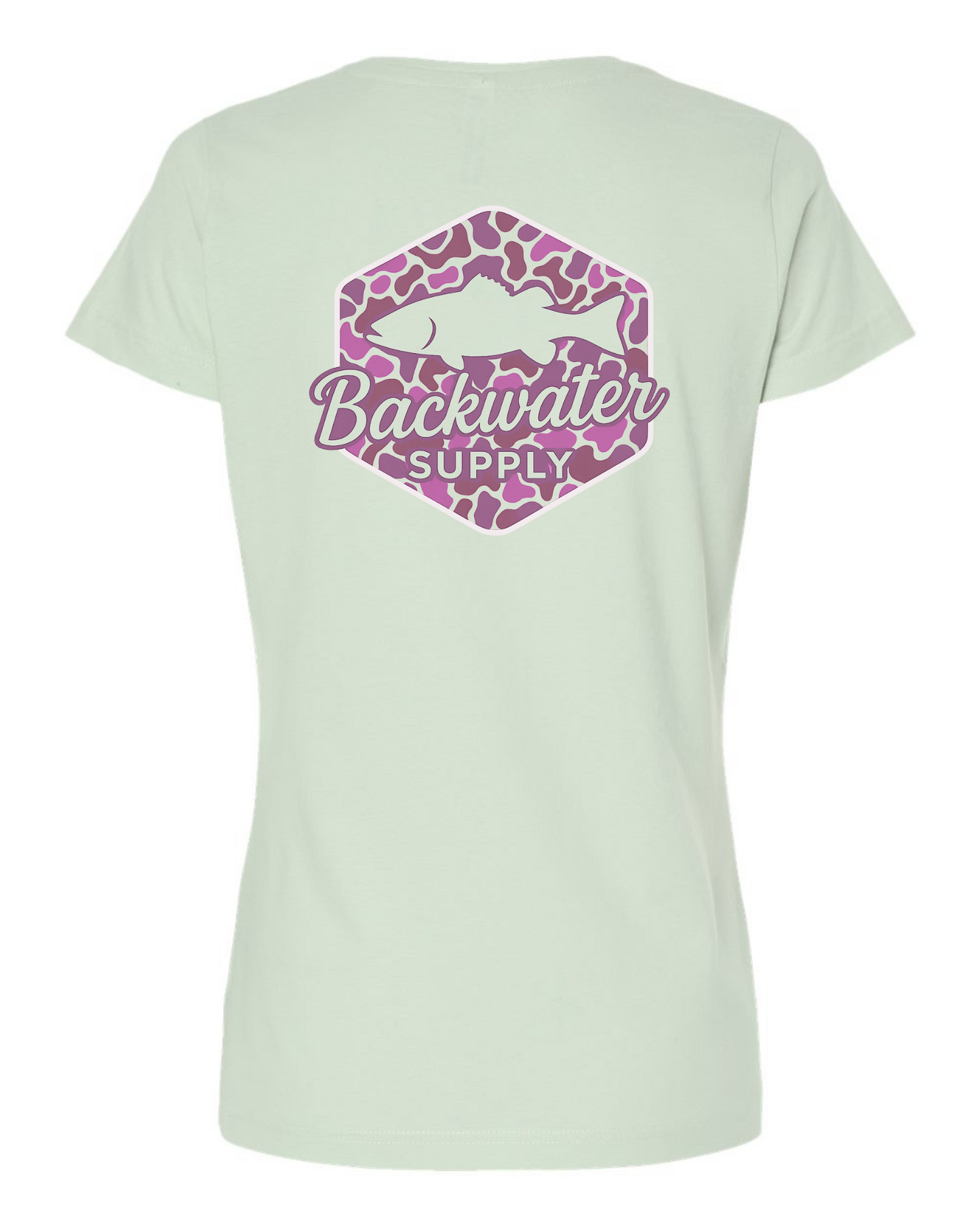 Women’s Camo Fish Tee