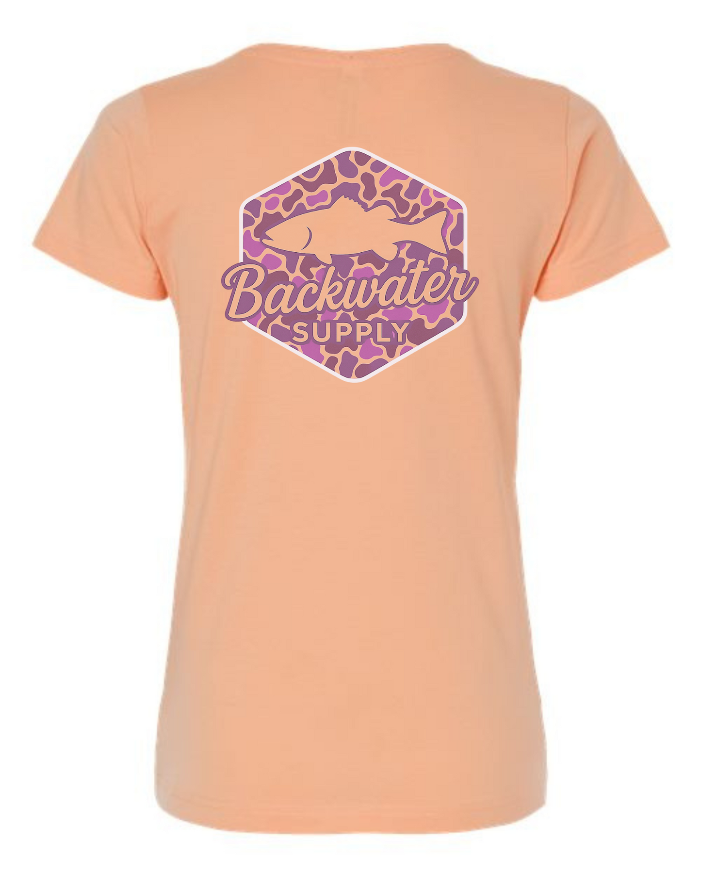 Women’s Camo Fish Tee
