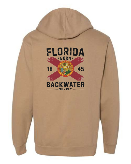 Backwater Supply – Florida Flag/Florida Born Hoodie