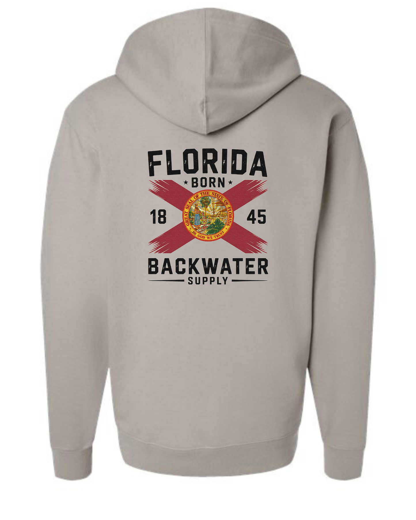 Backwater Supply – Florida Flag/Florida Born Hoodie