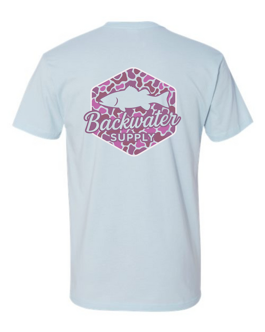 Women’s Unisex Camo Fish Tee