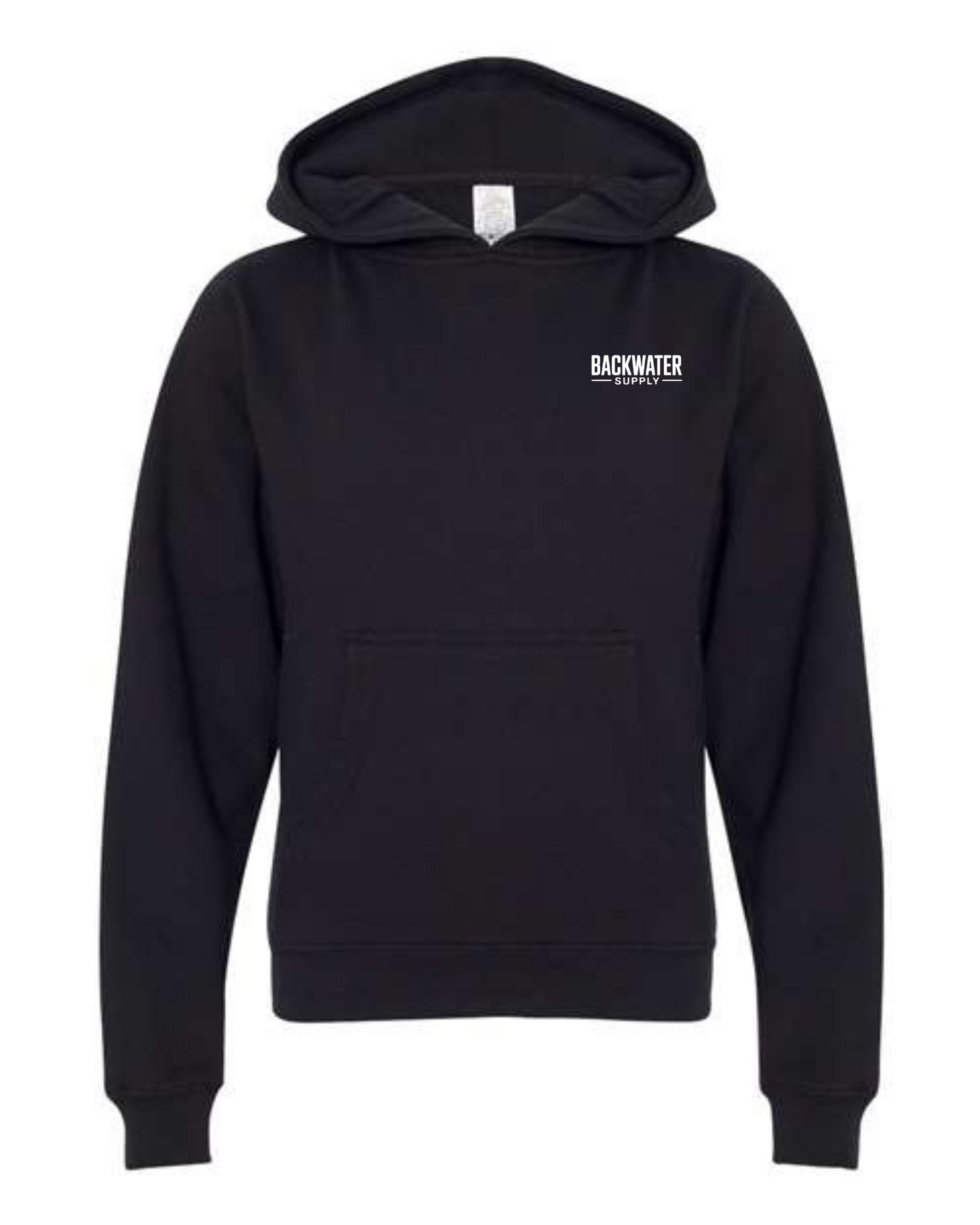 Youth Backwater Supply – Midweight Hoodie (Baseball x Fishing)
