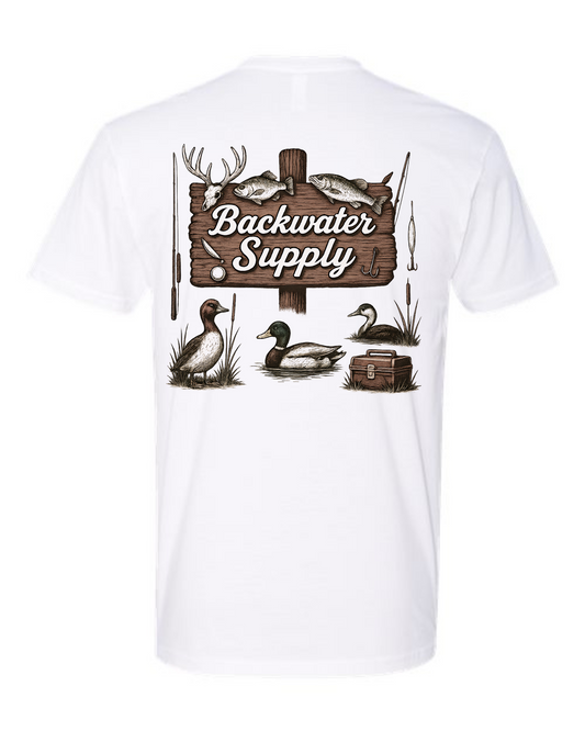 Youth Backwater Supply – Heritage Wood Sign