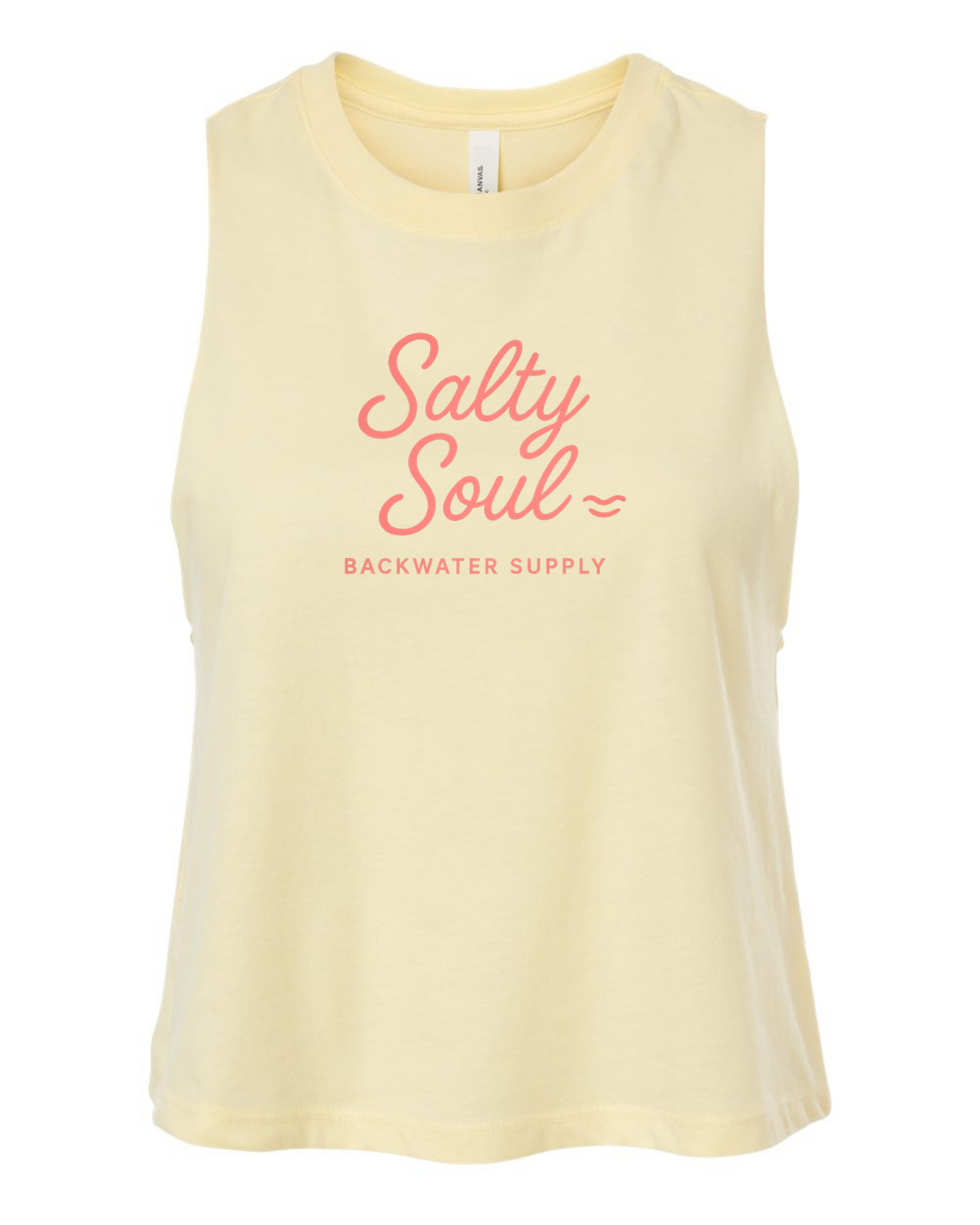 Women's Crop Tank - Salty Soul