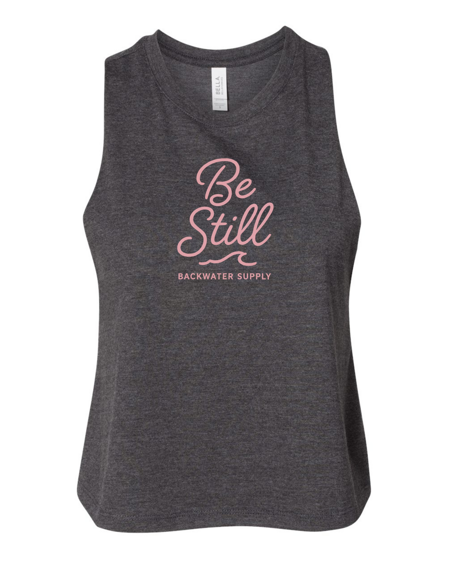 Be Still Crop Tank  – Backwater Faith Collection