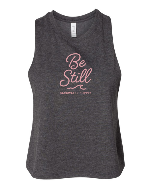 Be Still Crop Tank  – Backwater Faith Collection