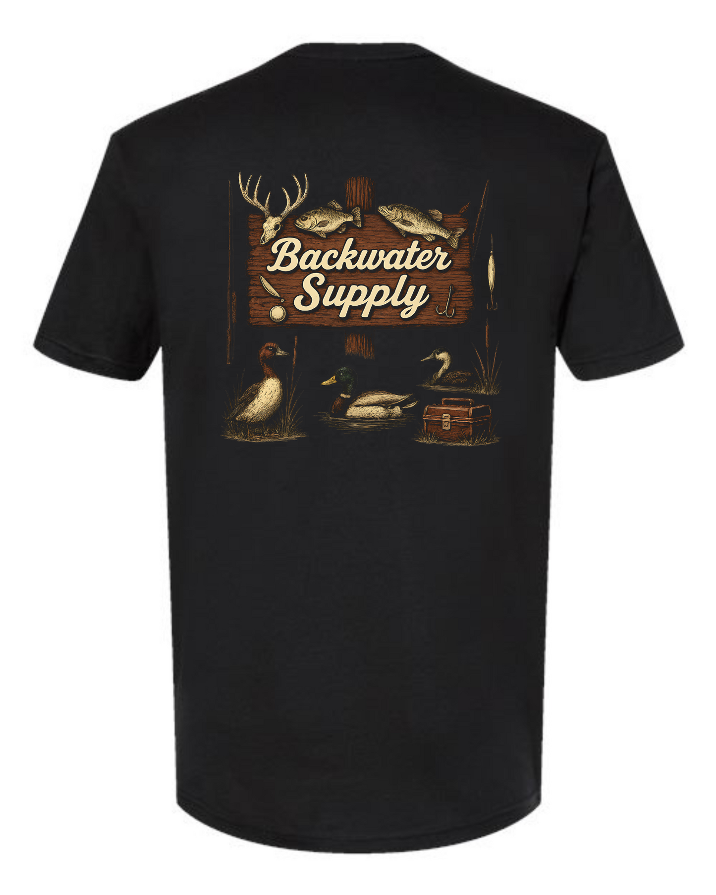 Backwater Supply – Heritage Wood Sign