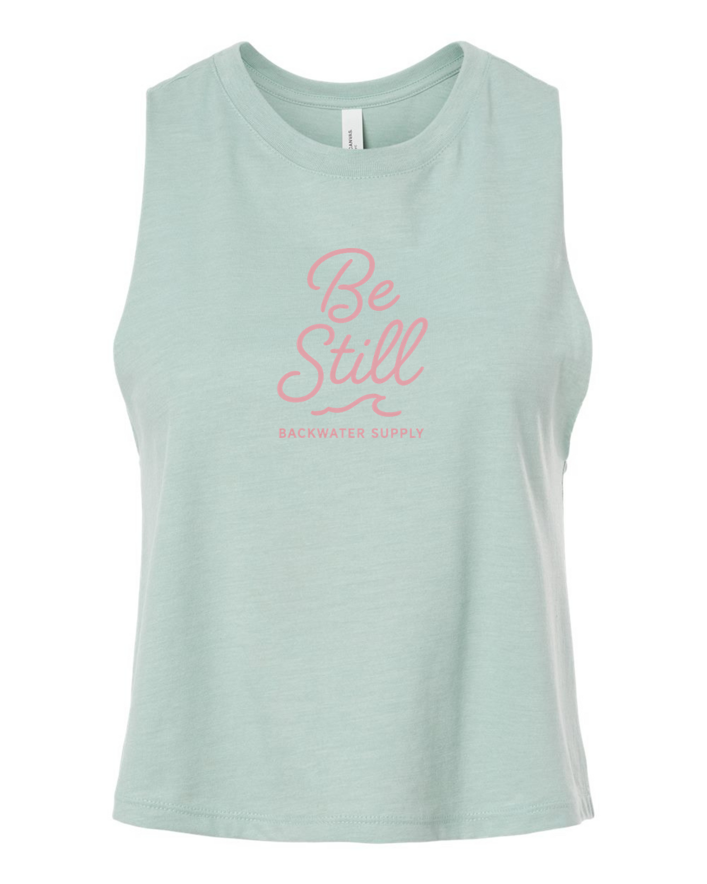 Be Still Crop Tank  – Backwater Faith Collection