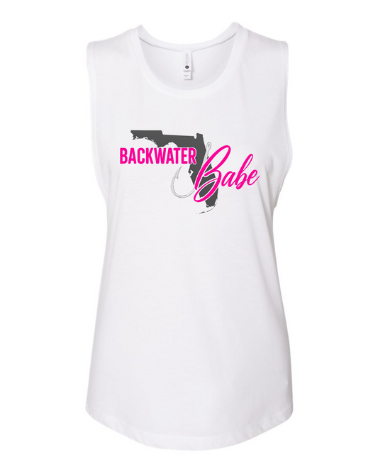 Women’s Muscle Tank - Backwater Babe