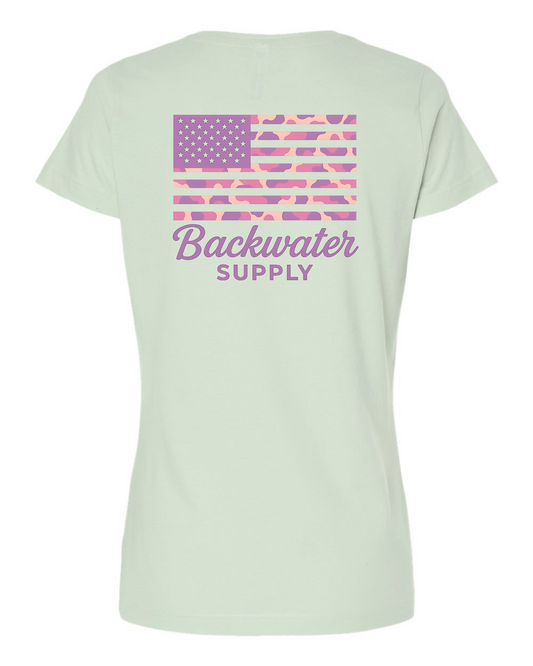 Women’s Camo Flag