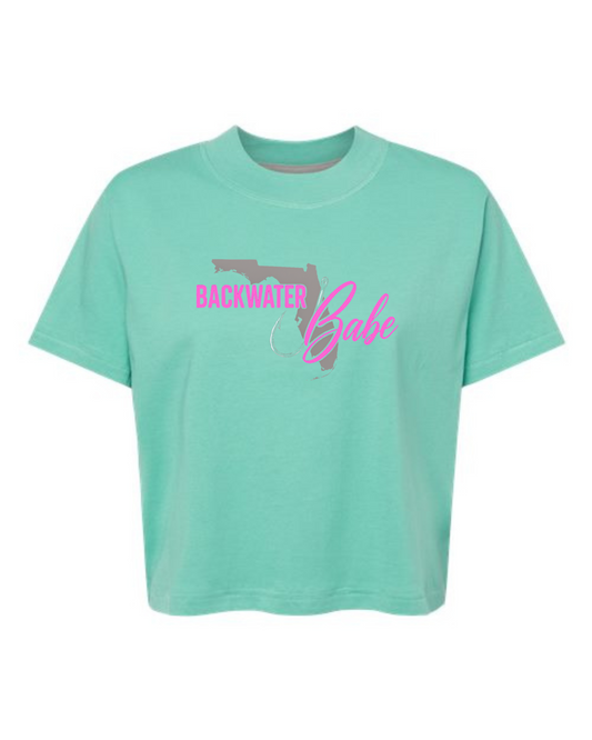 Women's Boxy Tee - Backwater Babe