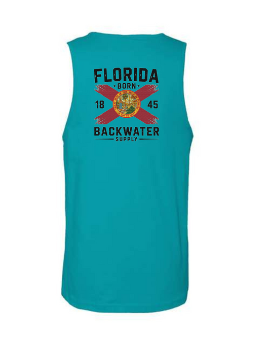 Backwater Supply –  Backwater Supply Florida Flag/ Florida Born Tank