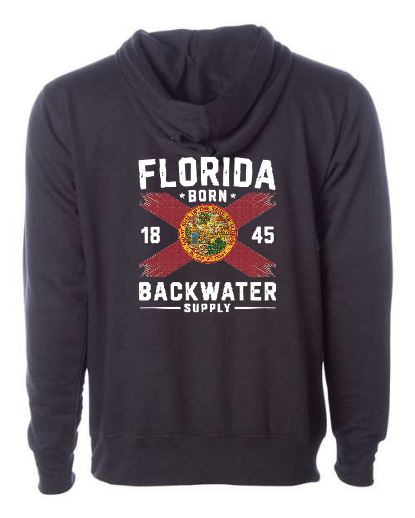 Backwater Supply – Florida Flag/Florida Born Hoodie