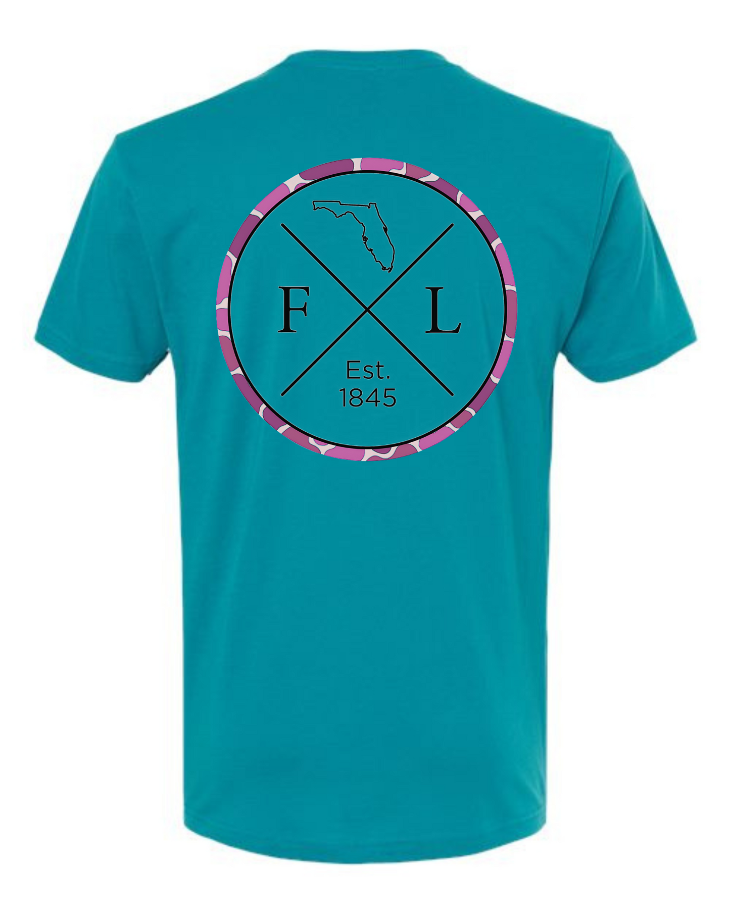 Women’s Florida Heritage Tee Unisex Fit – Pink Camo Edition