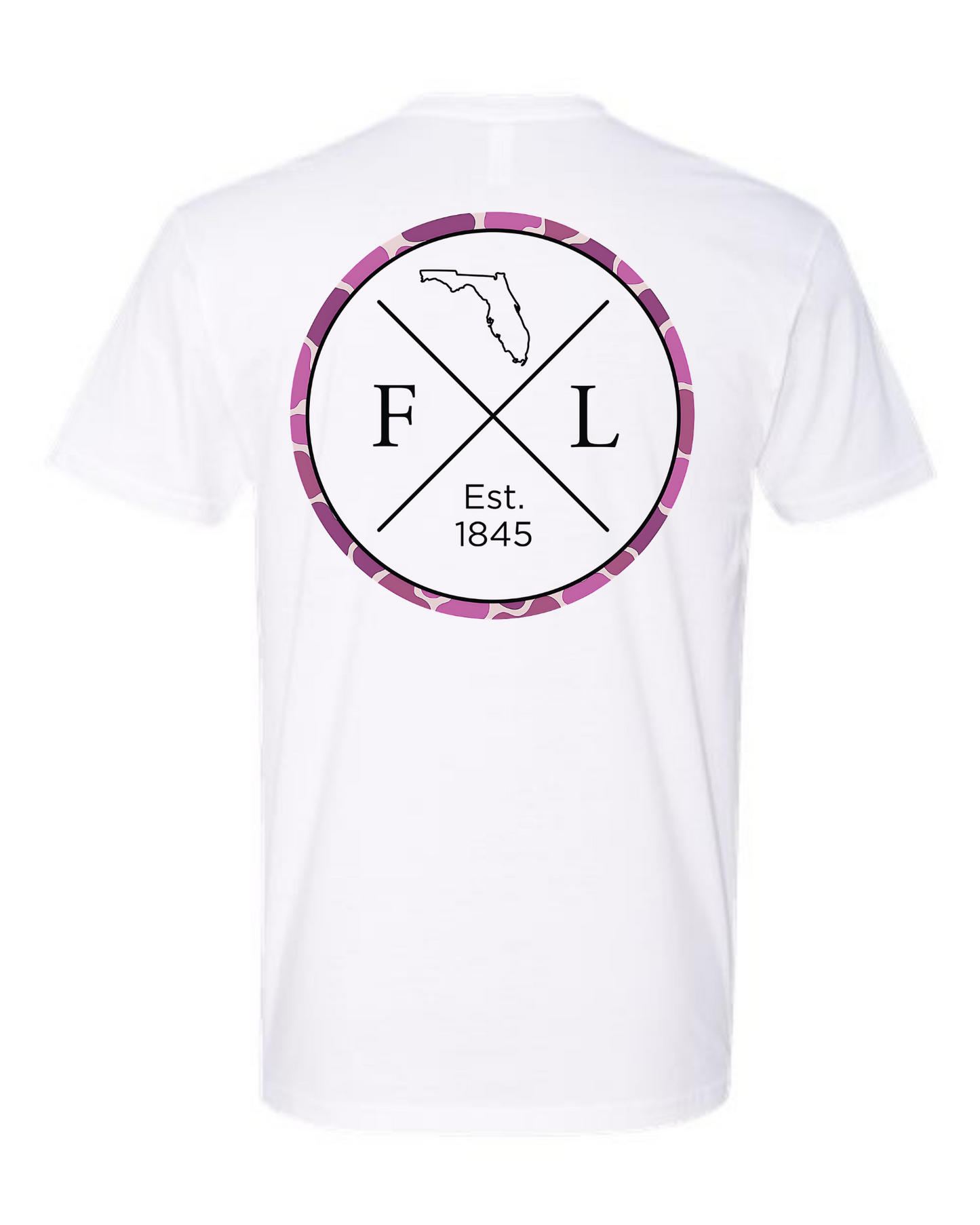 Women’s Florida Heritage Tee Unisex Fit – Pink Camo Edition