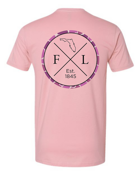 Women’s Florida Heritage Tee Unisex Fit – Pink Camo Edition