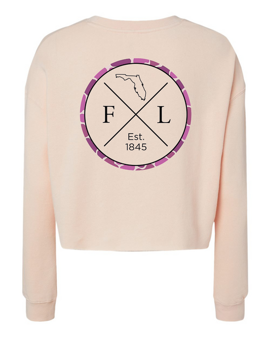 Women’s Lightweight Crop Crewneck Sweatshirt