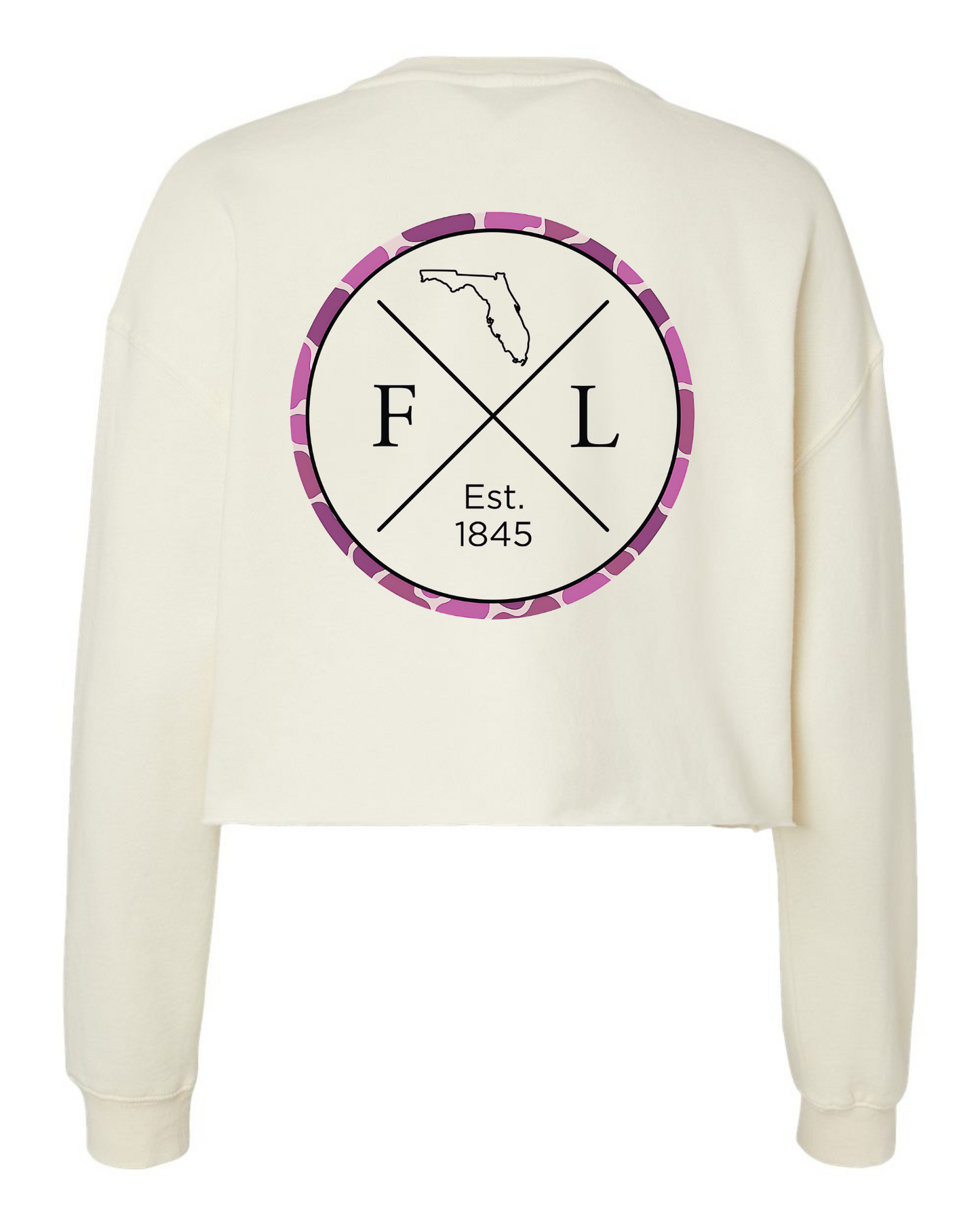Women’s Lightweight Crop Crewneck Sweatshirt