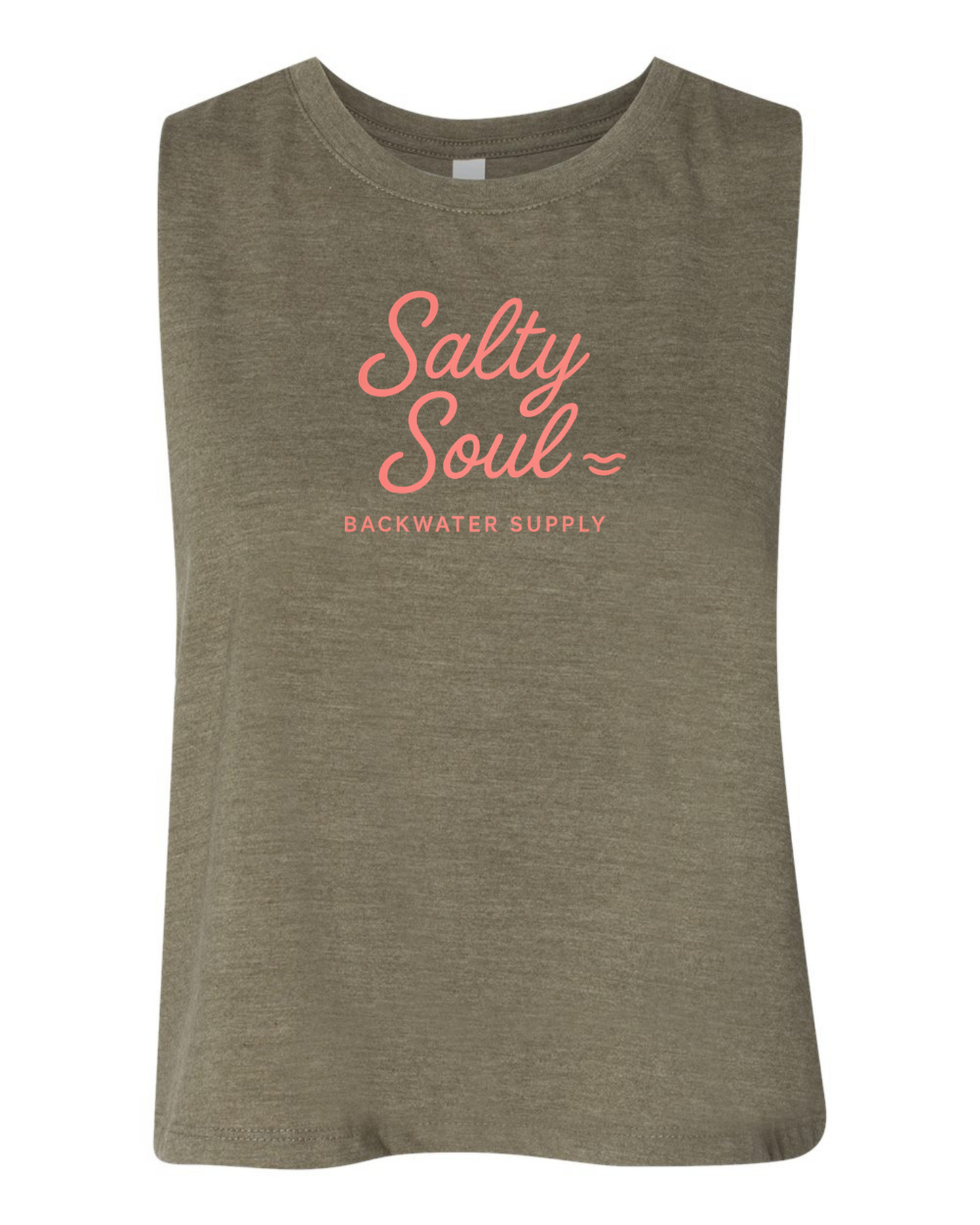 Women's Crop Tank - Salty Soul