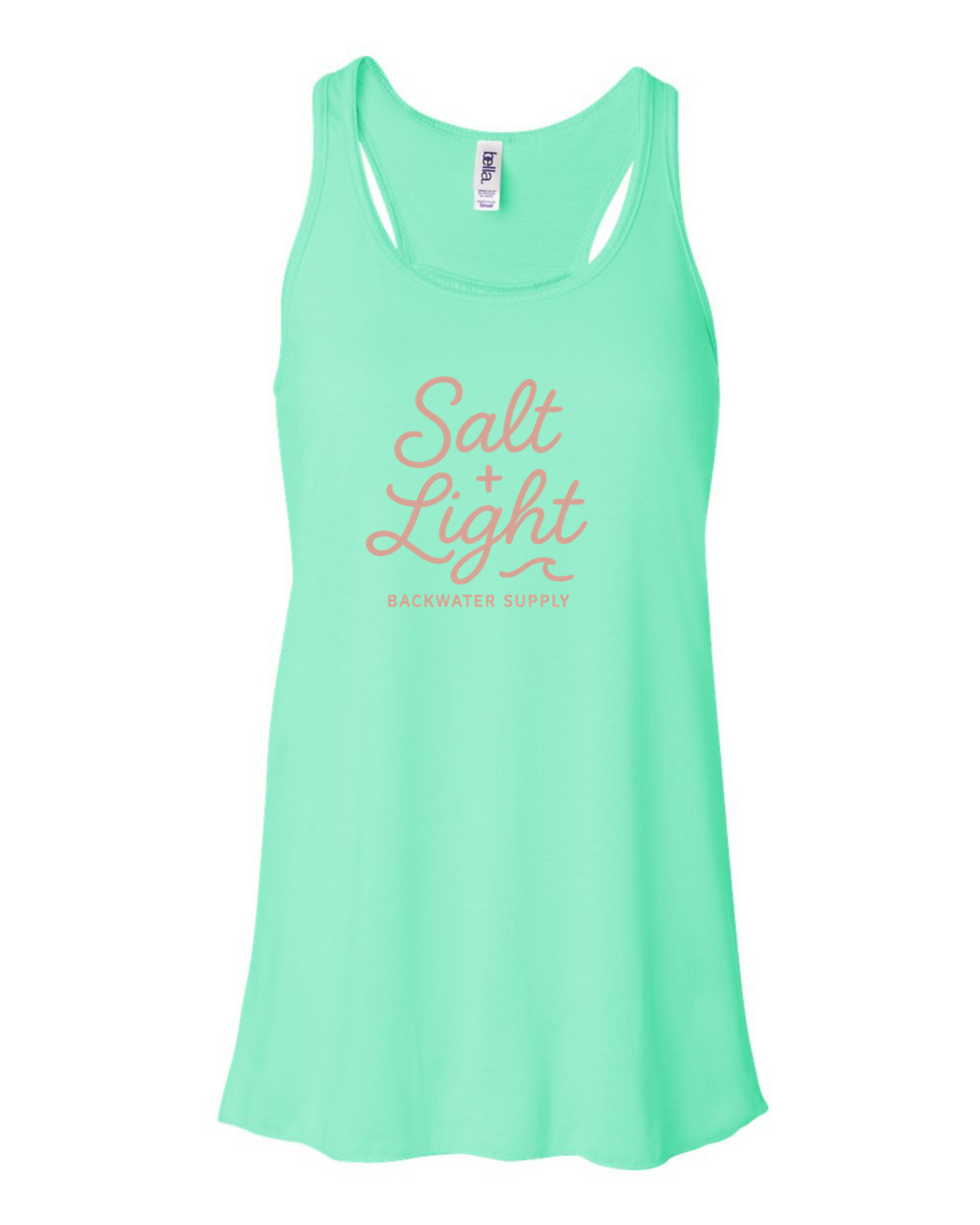 Salt + Light Flowy Racerback Tank – Backwater Faith Collection