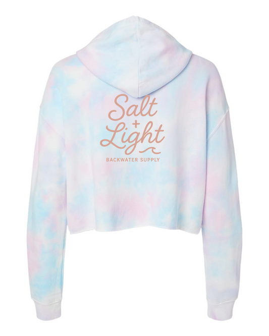 Women's Salt & Light Crop Hoodie - Faith Collection
