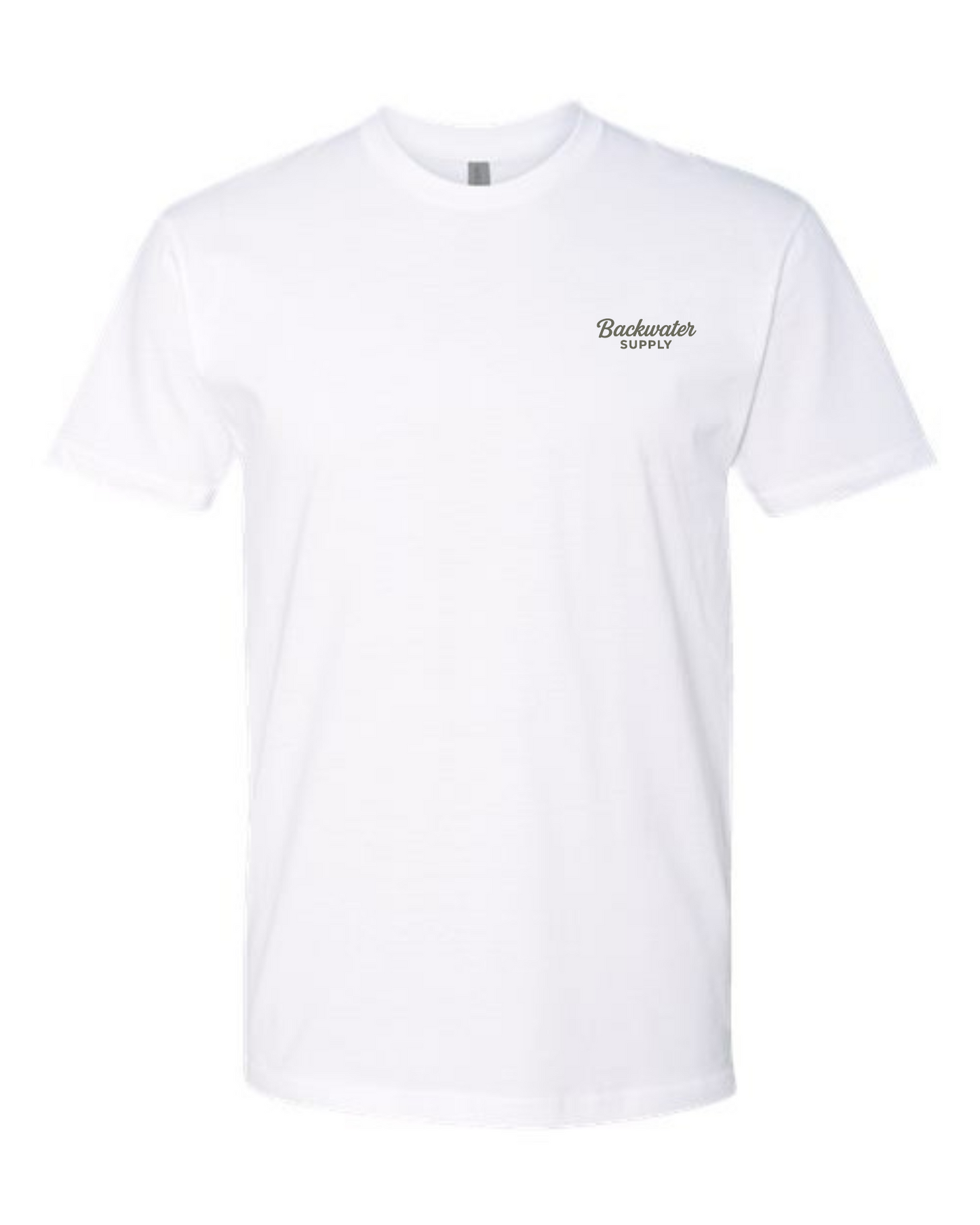 Backwater Supply – Camo American Flag Tee