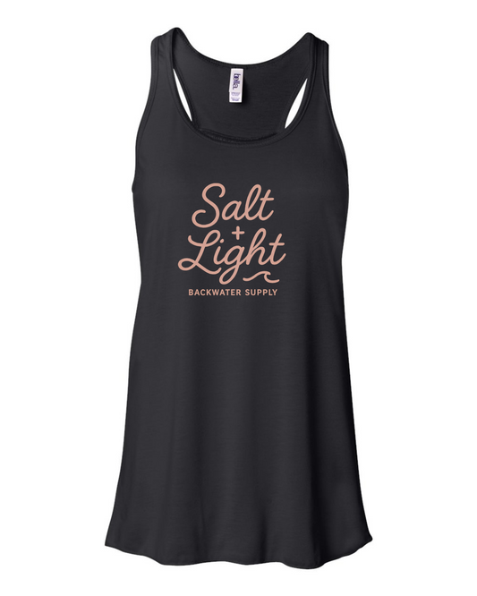 Salt + Light Flowy Racerback Tank – Backwater Faith Collection