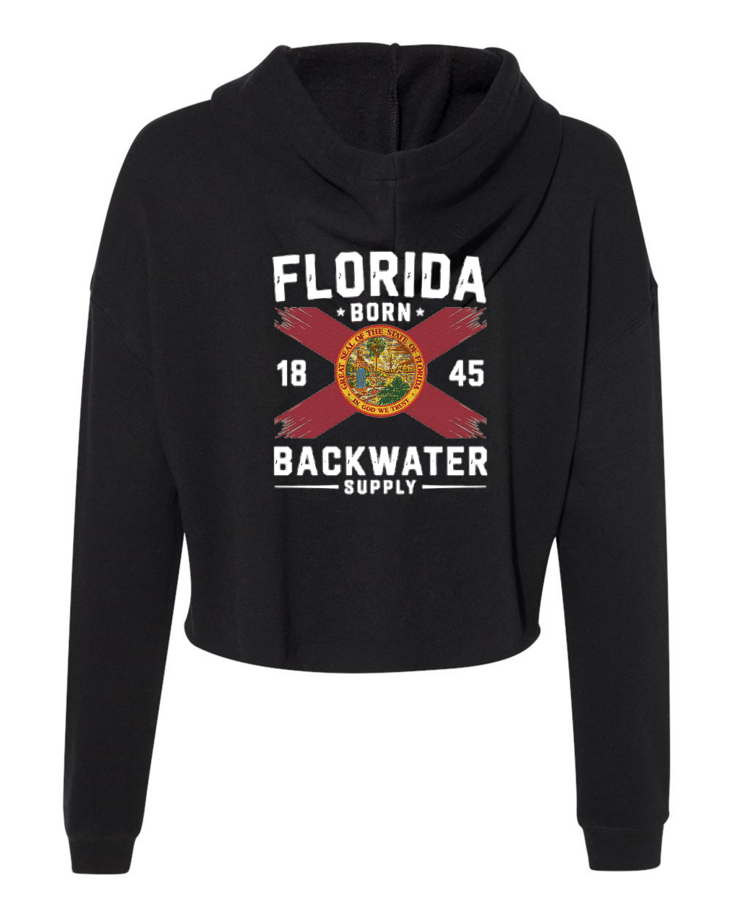 Women's Florida Born Crop Hoodie