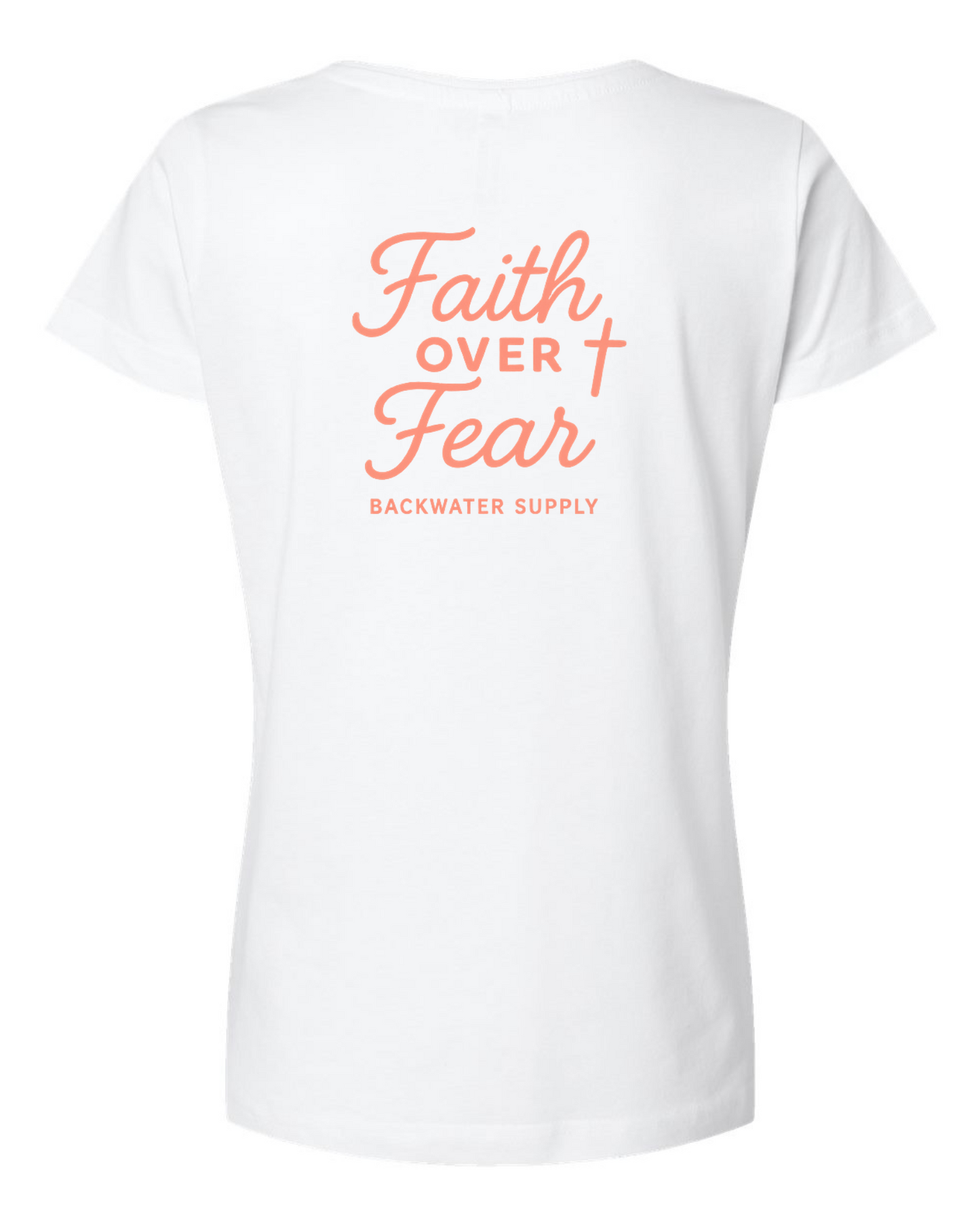 Women’s Faith over Fear Tee - Faith Collection
