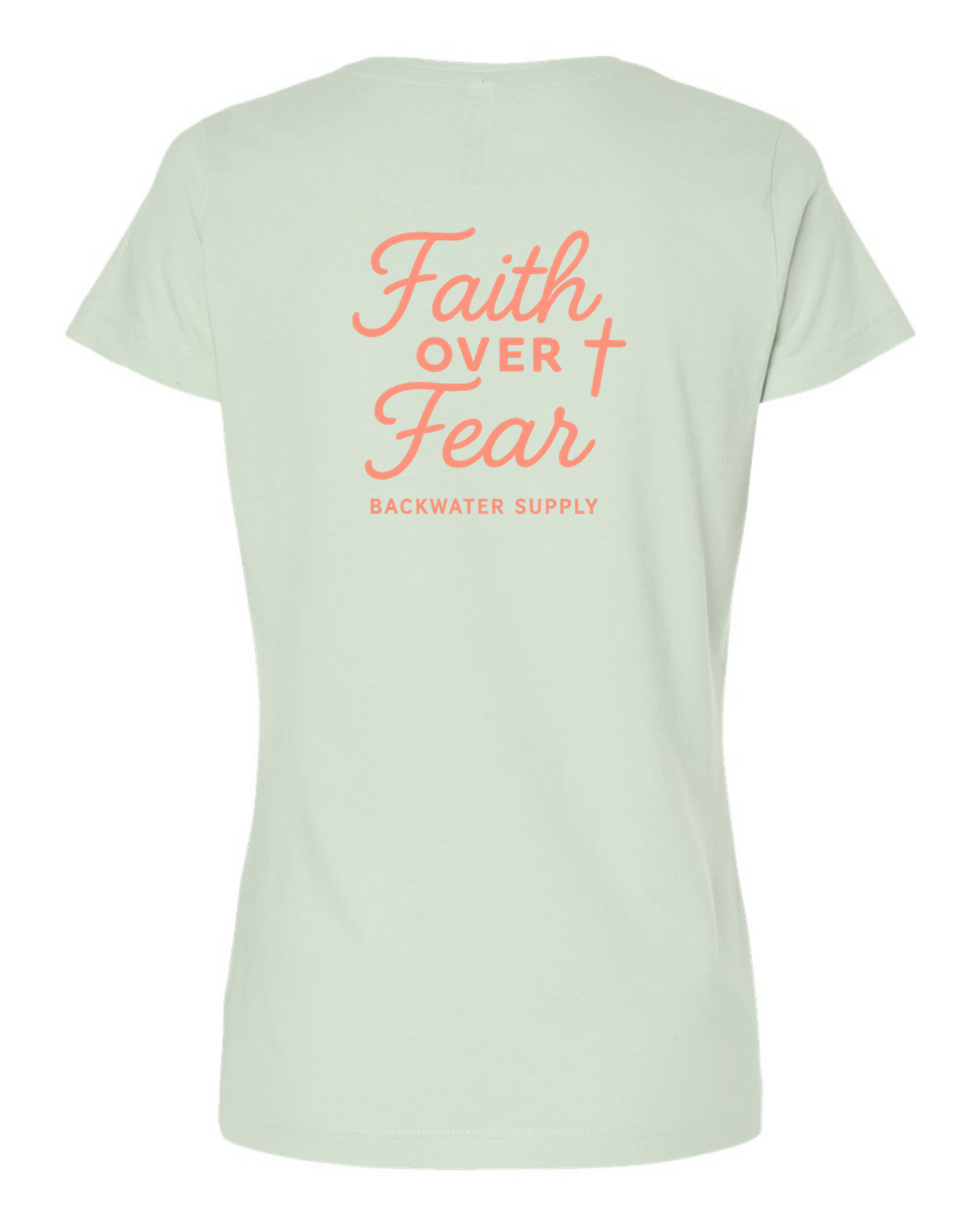 Women’s Faith over Fear Tee - Faith Collection