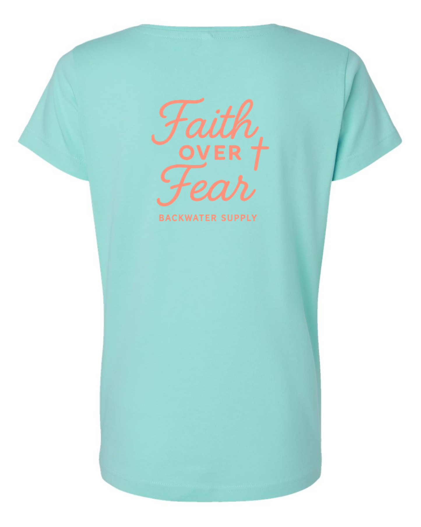 Women’s Faith over Fear Tee - Faith Collection