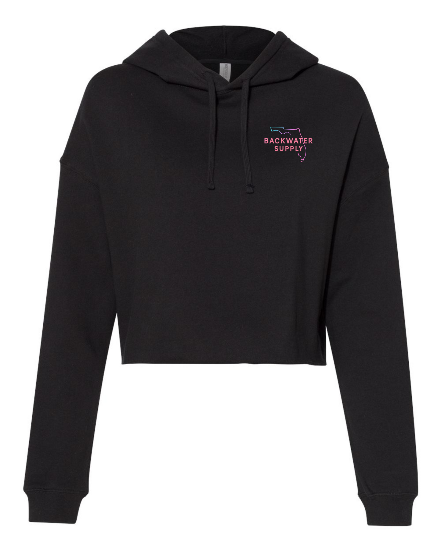Women's Florida Born Backwater Bred Crop Hoodie