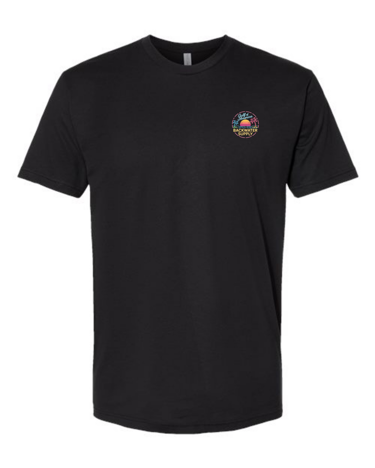 Backwater Supply – Gulf of America Neon Sunset Tee
