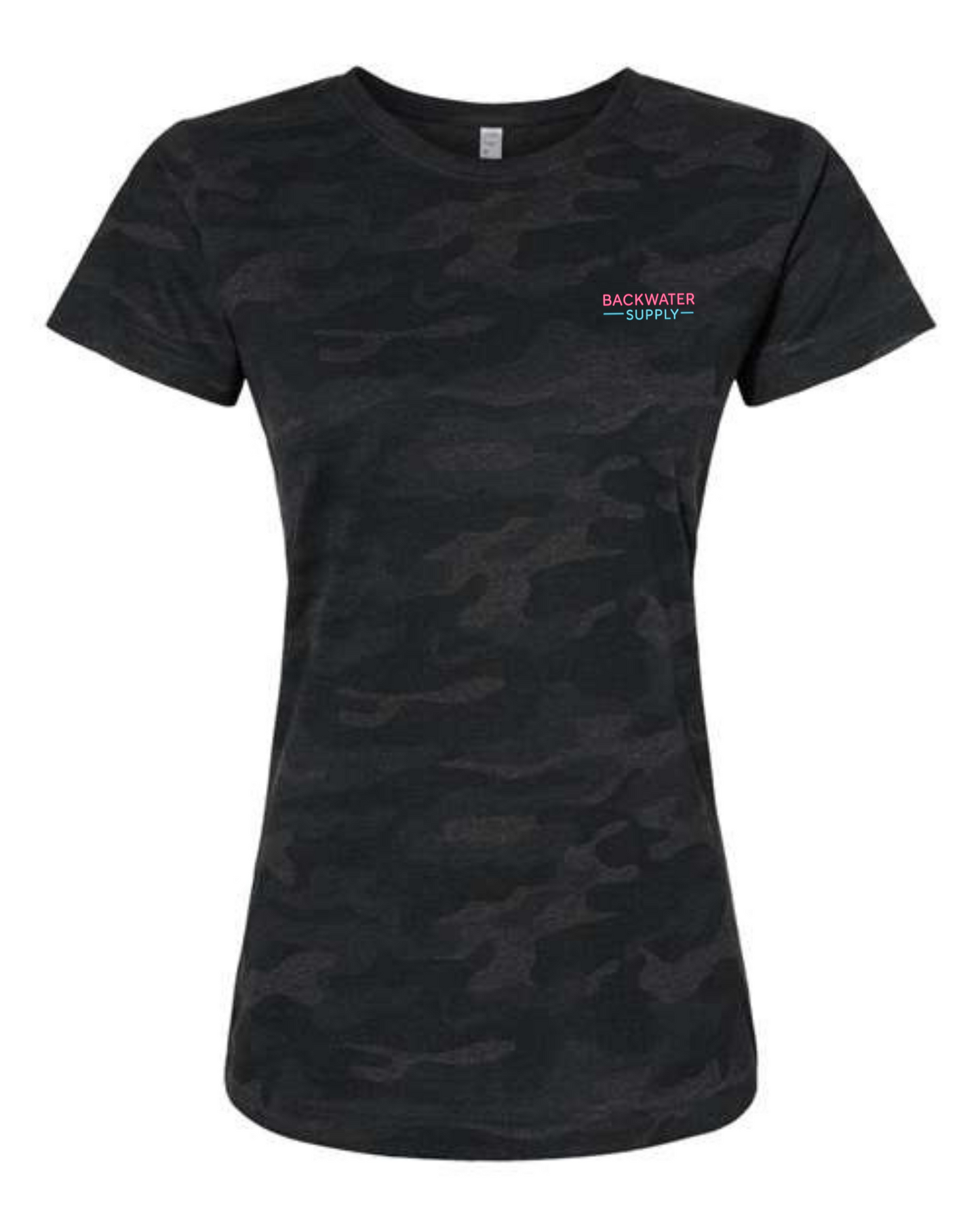 Women’s Backwater Supply – Neon Hog Tee