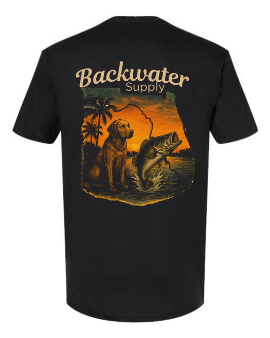 Backwater Supply –  Florida Dog & Bass Tee