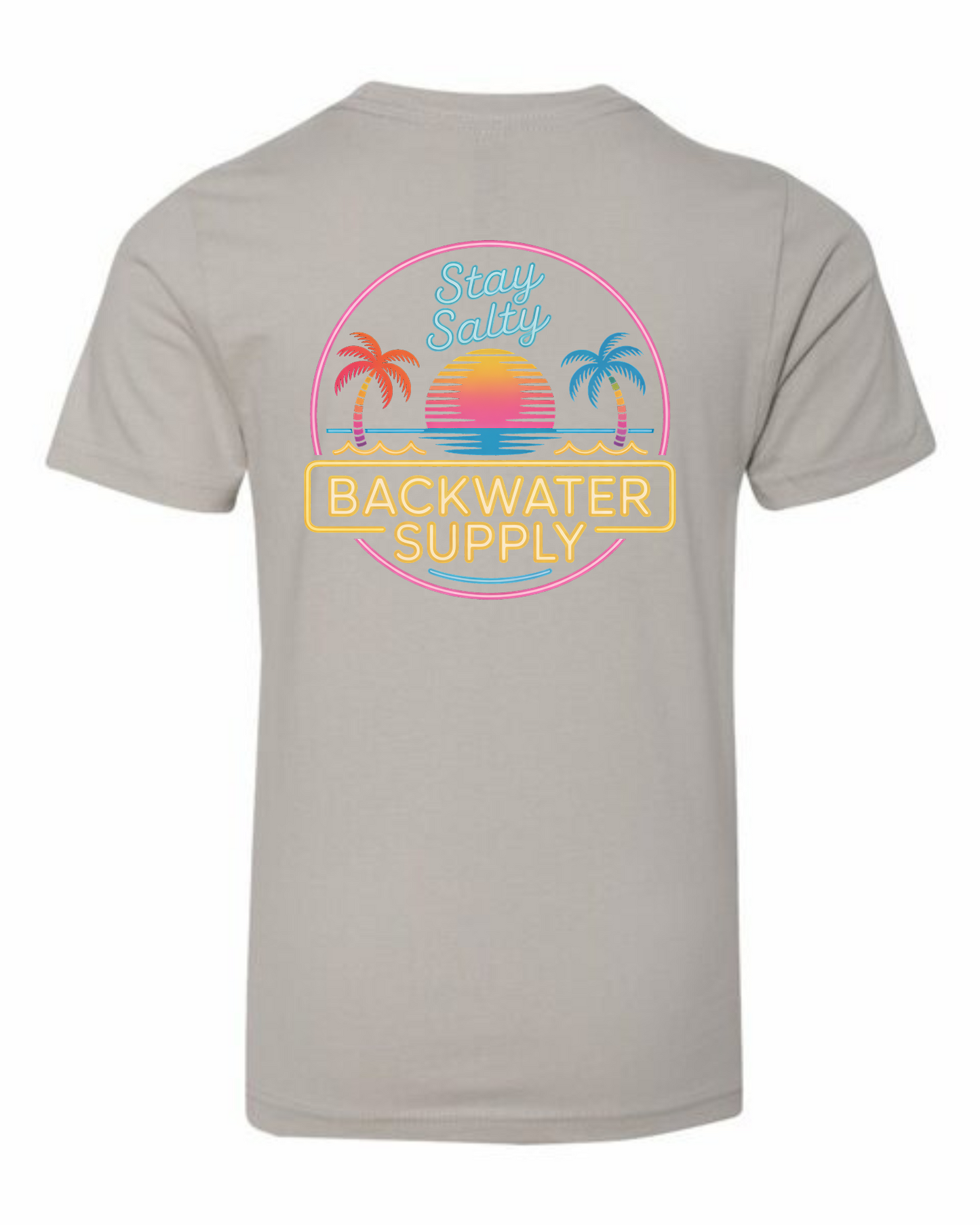 Backwater Supply – Stay Salty Neon Tee