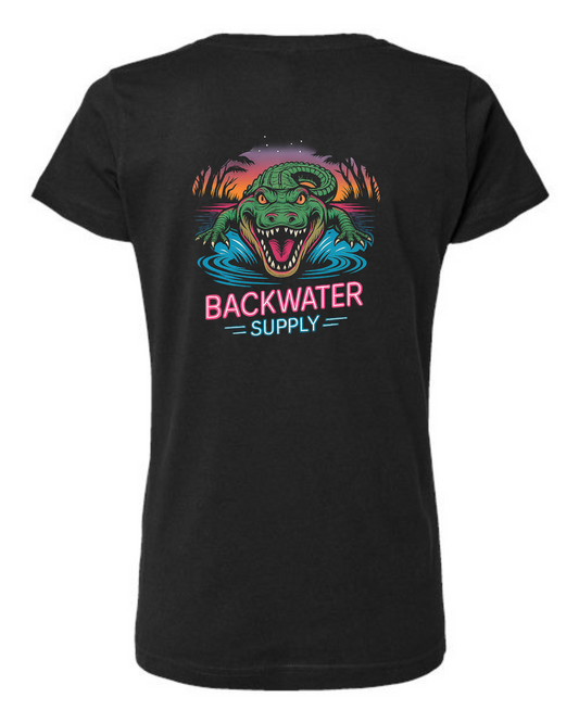 Women’s Backwater Supply – Neon Alligator