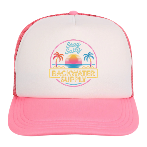 Backwater Supply – Stay Salty Mesh Trucker Hat