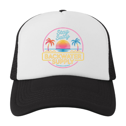 Backwater Supply – Stay Salty Mesh Trucker Hat